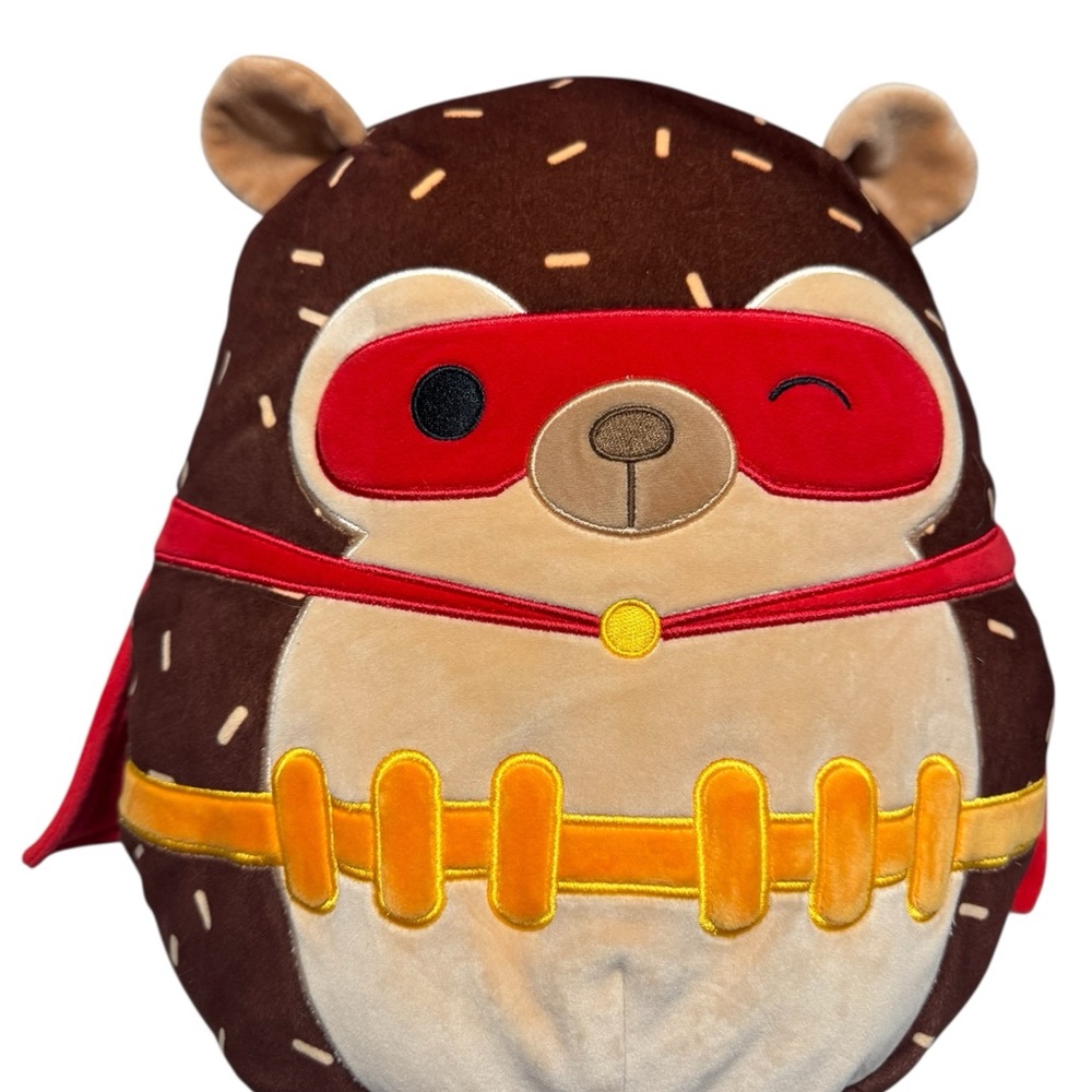 12in SQUISHMALLOWS Hans, Limited Edition, Superhero Hedgehog W/Tag